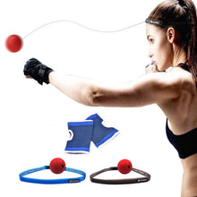 Charger l&#39;image dans la galerie, Bandeau de  shadow boxing silicone avec Balle de Combat