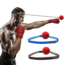 Charger l&#39;image dans la galerie, Bandeau de  shadow boxing silicone avec Balle de Combat