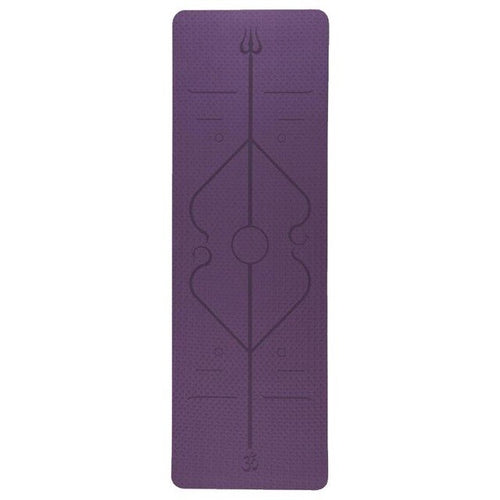 Tapis de Yoga mauve