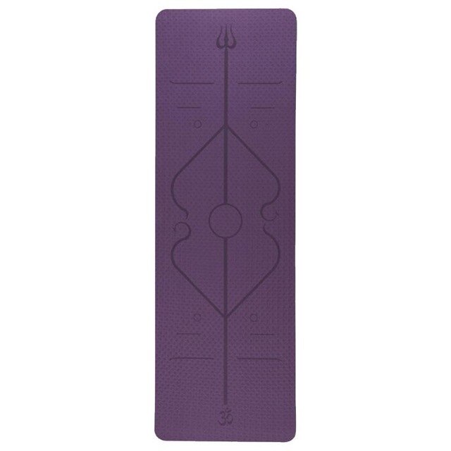 Tapis de Yoga mauve