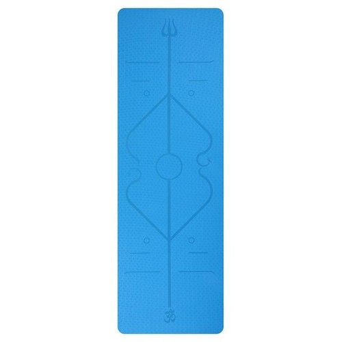 Tapis de Yoga bleu