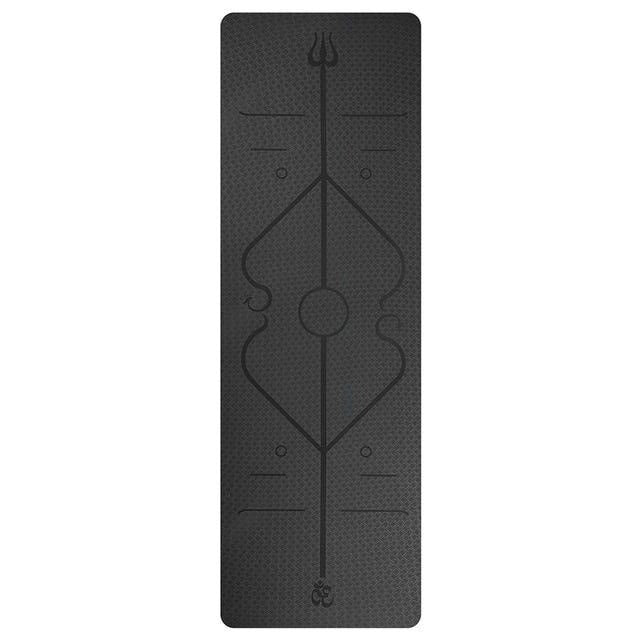 Tapis de Yoga noir