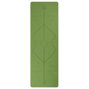 Tapis de Yoga vert