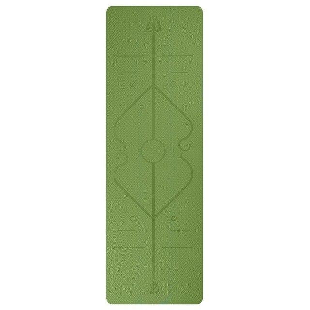 Tapis de Yoga vert