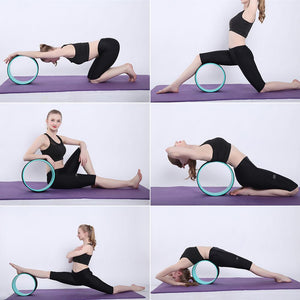 Roue de Yoga - Pilates bleue