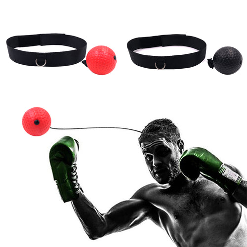 Bandeau de  shadow boxing élastique avec Balle de Combat