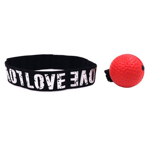 Bandeau de  shadow boxing élastique avec Balle de Combat